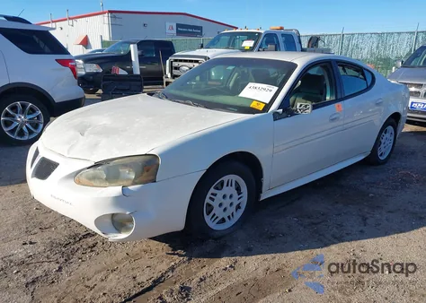 2004 Pontiac Grand Prix Gt1 z USA, uszkodzony, nr VIN 2G2WP522541297458